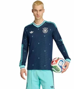 Adidas 2026 Germany Authentic Away Long-Sleeve Soccer Jersey - Image 3