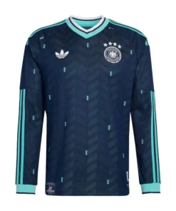 Adidas 2026 Germany Authentic Away Long-Sleeve Soccer Jersey