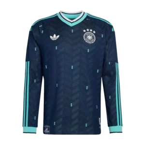 Adidas 2026 Germany Authentic Away Long-Sleeve Soccer Jersey