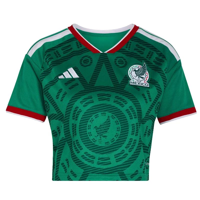 Adidas Mexico 2026 Home Cropped Jersey