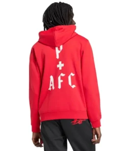 Arsenal x Places+Faces Adidas Hoodie - Image 3