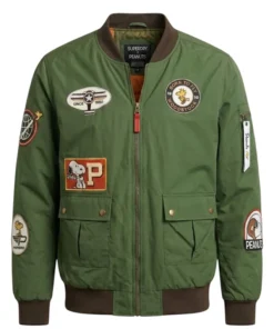BoxLunch Peanuts Snoopy Flying Ace Bomber Jacket