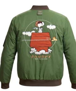 BoxLunch Peanuts Snoopy Flying Ace Bomber Jacket