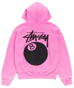 Alternative view of 8 Ball Garment Dyed Hoodie