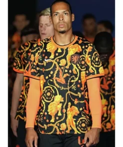 FIFA World Cup 2026 Team Netherlands Printed Jersey - Image 5