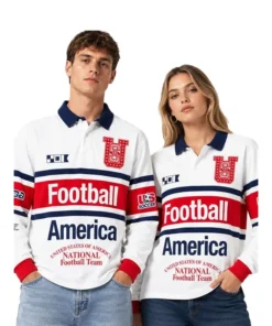 Alternative view of Nike x Virgil Abloh Archive Team USA Polo Shirt