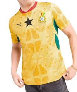 Alternative view of Ghana's 2026 World Cup kit Jersey