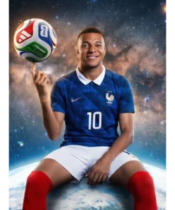 World Cup France Kylian Mbappe Jersey - Image 5