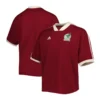 Adidas Burgundy Mexico National Team Icon Jersey
