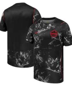 Nike Black Canada Soccer 2026 Away Stadium Jersey