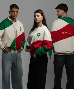 Morocco World Cup Colorblock Jacket - Image 3