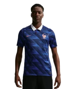 Nike 2026 France Stadium Home Soccer Jersey - Image 3