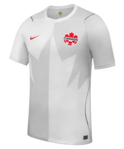 Men's Nike White Canada Soccer 2026 Third Stadium Replica Jersey - Image 2