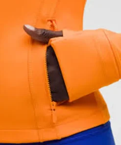 Alternative view of Orange Lululemon Jacket