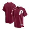 Men's Philadelphia Phillies Nike Maroon Cooperstown Jersey