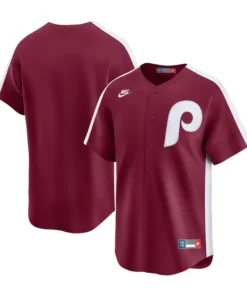 Men's Philadelphia Phillies Nike Maroon Cooperstown Jersey