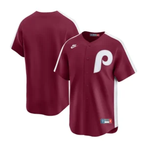 Men's Philadelphia Phillies Nike Maroon Cooperstown Jersey