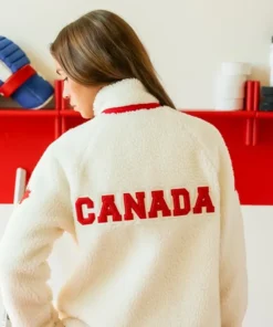 Province of Canada x Heated Rivalry Fleece Jacket - Image 6