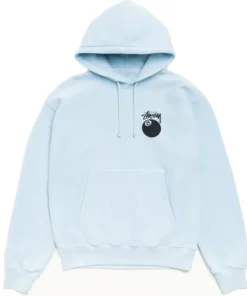 8 Ball Garment Dyed Hoodie - Image 6
