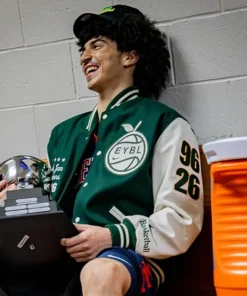 Florida Rebels Peach Jam Champions Varsity Jacket - Image 3