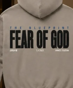 Alternative view of Fear Of God Jay Z Hoodie