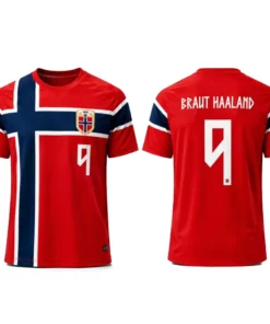 Norway Braut Haaland World Cup Jersey