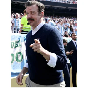 FIFA World Cup Halftime Show Jason Sudeikis Ted Lasso Sweater