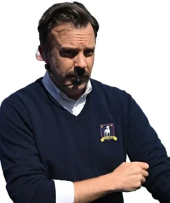 Alternative view of FIFA World Cup Halftime Show Jason Sudeikis Ted Lasso Sweater