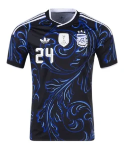 Adidas Argentina Enzo Fernandez Away Stadium Jersey 2026