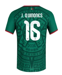 Alternative view of Adidas J. Quinones Mexico Authentic Home 2026 Jersey