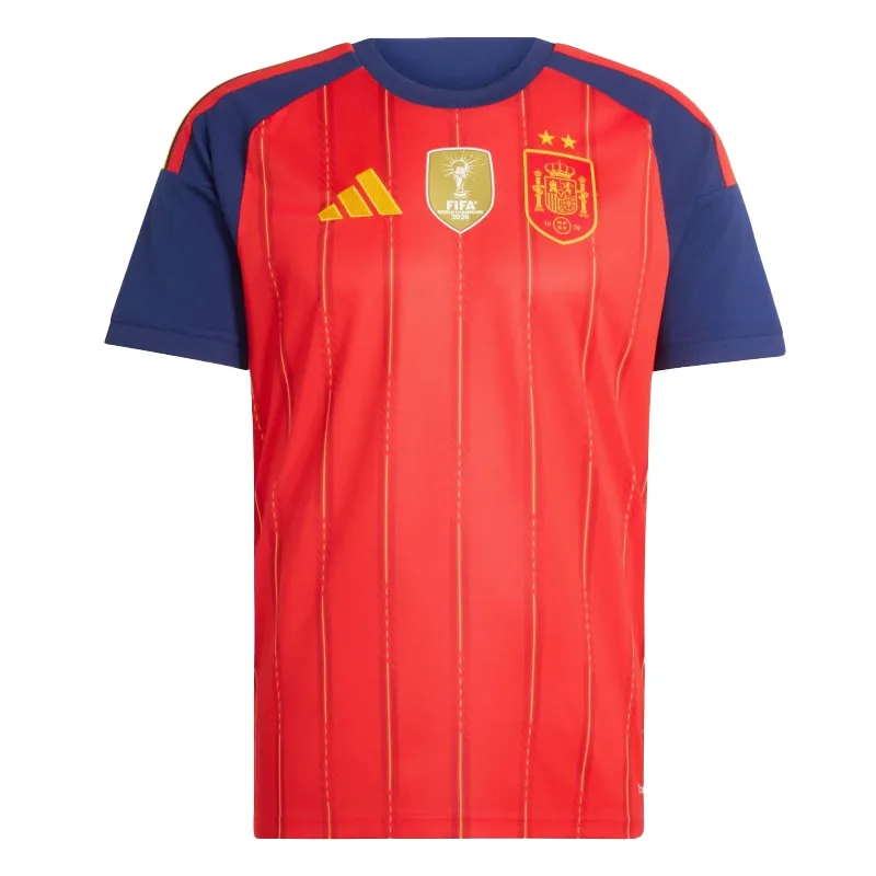 Adidas Spain 2026 World Cup Winners 2 Star Jersey