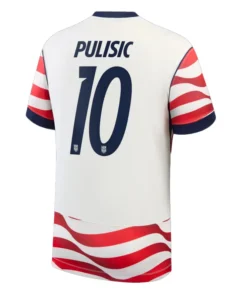 Christian Pulisic USMNT Nike 2026 Home Stadium Jersey - Image 2