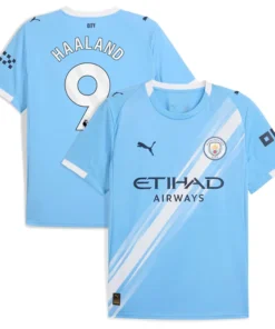 Erling Haaland Manchester City Puma Home Player Jersey
