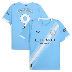Erling Haaland Manchester City Puma Home Player Jersey
