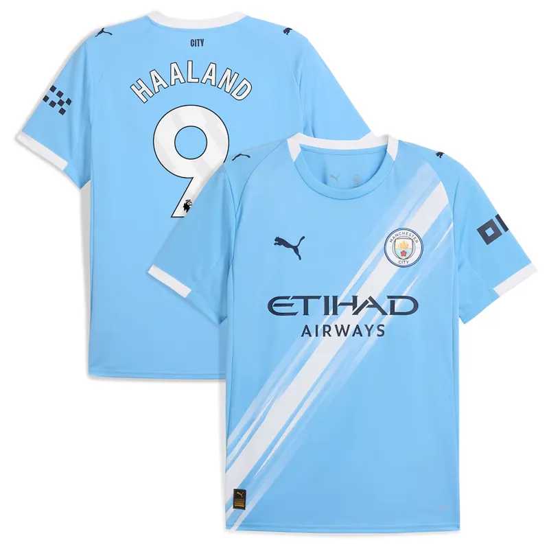 Erling Haaland Manchester City Puma Home Player Jersey