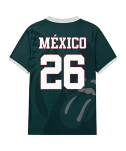 FIFA World Cup 2026 Mexico Rolling Stones Club Jersey Green