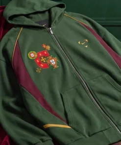 Nike x Ronaldo One Last Dance Portugal Zip Hoodie - Image 3