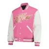 Tiffy Fanatics Fest NYC 2026 Pink Varsity Jacket