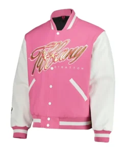 Tiffy Fanatics Fest NYC 2026 Pink Varsity Jacket
