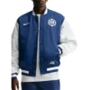 Inter Milan Fanatics Fest NYC 2026 Blue Satin Jacket