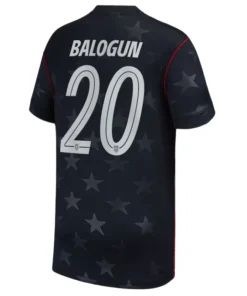 Folarin Balogun USMNT Nike Youth 2026 Away Stadium Jersey - Image 2