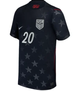 Folarin Balogun USMNT Nike Youth 2026 Away Stadium Jersey - Image 3