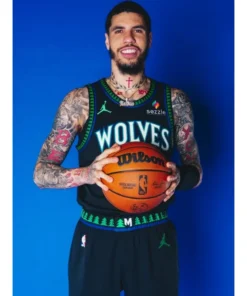Alternative view of Lamelo Ball Wolves Jersey