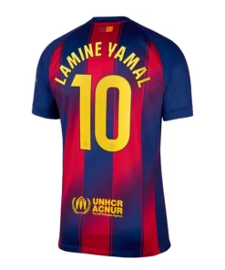 Lamine Yamal Barcelona 2025/26 Stadium Home Jersey - Image 2