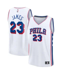 Alternative view of LeBron James Philadelphia 76ers Break Jersey