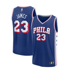 LeBron James Philadelphia 76ers Break Jersey