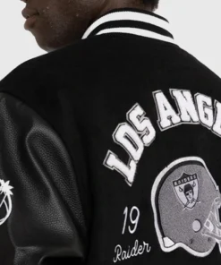 Los Angeles Raiders World Champs Varsity Jacket - Image 4