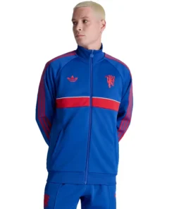 Manchester United x Adidas Blue Track Jacket