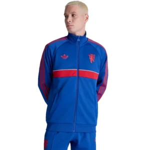 Manchester United x Adidas Blue Track Jacket