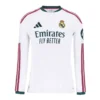 Mens Home Authentic 26/27 White Long Sleeve Jersey
